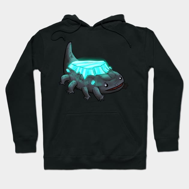 Crystal Lizard! Hoodie by Kytri